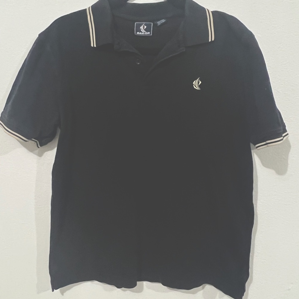 Sailor Black Polo Shirt